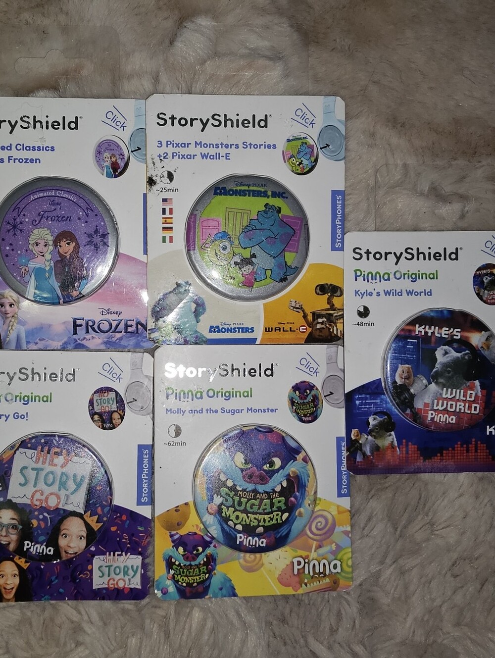 StoryShield Lot Of 5 Stories For StoryPhones